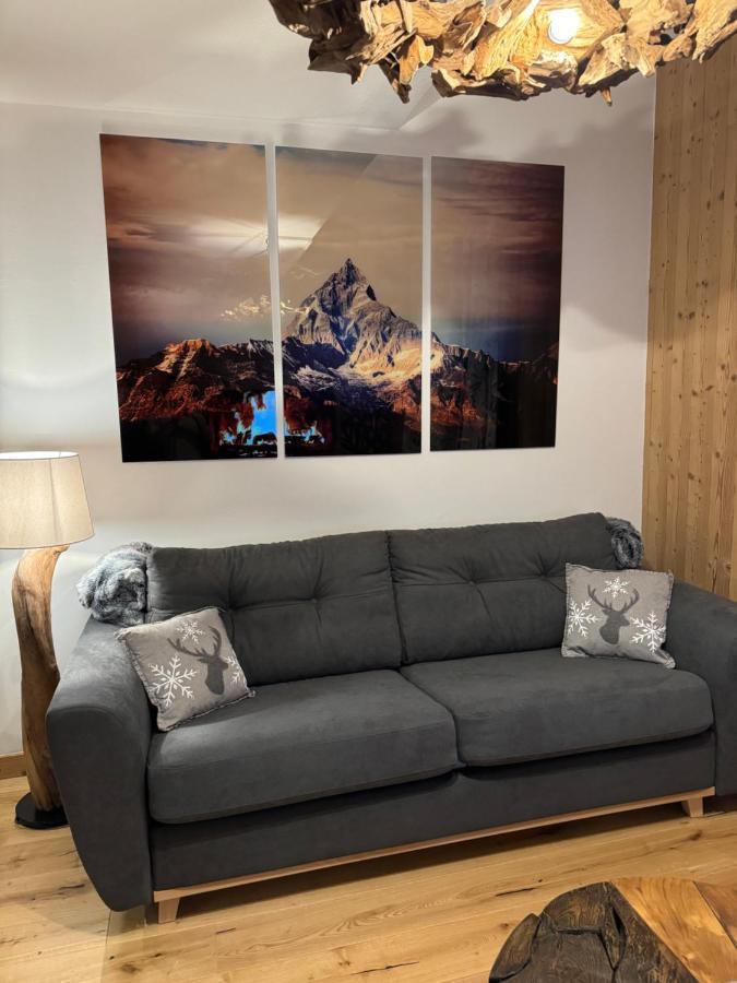 Appartamento Cocon Au Coeur De Chamonix Avec Parking Gratuit Esterno foto