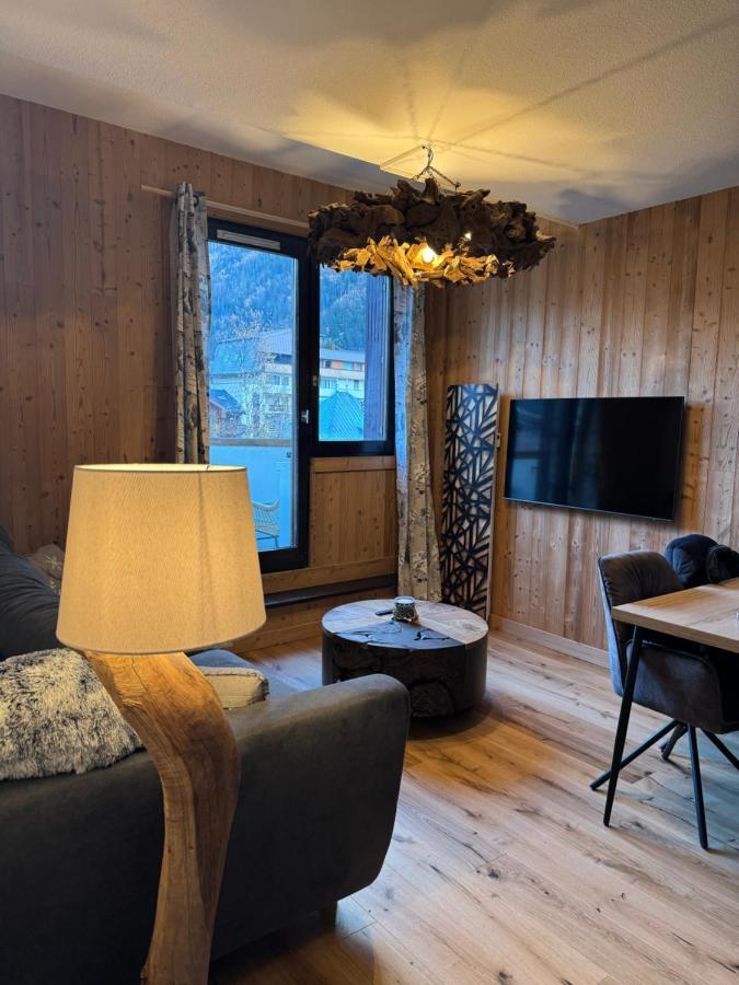 Appartamento Cocon Au Coeur De Chamonix Avec Parking Gratuit Esterno foto