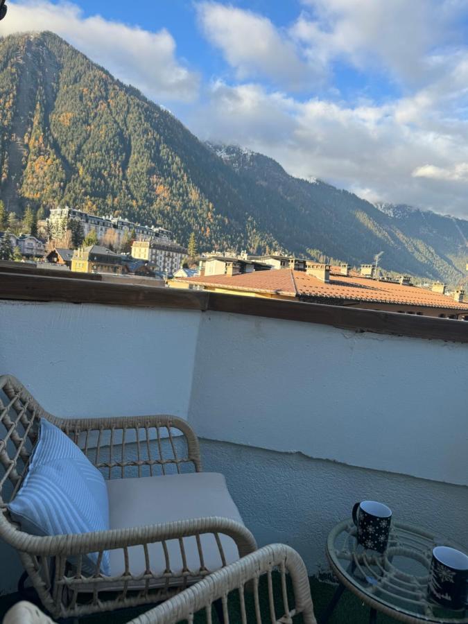 Appartamento Cocon Au Coeur De Chamonix Avec Parking Gratuit Esterno foto